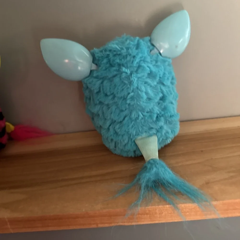 Hasbro Furby 2012 Taboo Teal Rare Collectible Turquoise Tested & Working. Talks